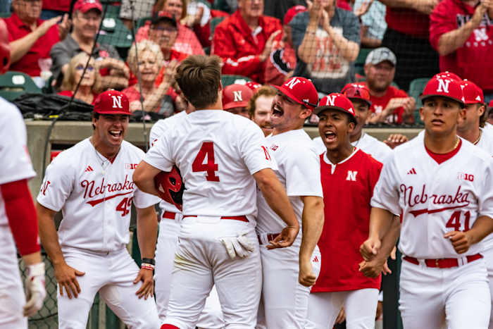 20-Max Anderson, Trey Frahm Nebraska Baseball vs Penn State G3 2023